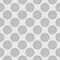 Vector perforated light gray seamless pattern. Industrial abstra