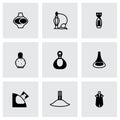 Vector Perfume icon set