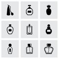 Vector perfume icon set