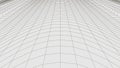 Vector perspective grid. Detailed lines on white background