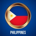 Vector Philippines flag icon or symbols