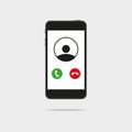 Vector Phone incoming call Icon