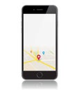 Vector Phone Map Location App