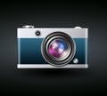 Vector photocamera icon