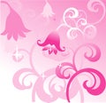 Vector pink background Royalty Free Stock Photo