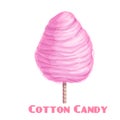 Pink cotton candy