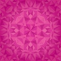 Vector Pink Magenta Crystal Triangles Texture Seamless Pattern. Festive and Glowing Repeat Surface Design. Great for