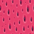 Vector pink watermelon background with black seeds Royalty Free Stock Photo