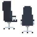 vector pixel art sofa sit isolated cartoon. Pixel art - cool swag image