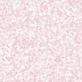 Vector pixel background texture. Abstract seamless pattern with pink squares Royalty Free Stock Photo