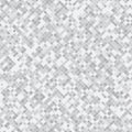 Vector pixel background texture. Abstract seamless pattern with silver squares Royalty Free Stock Photo