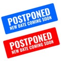 Postponed event