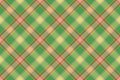 Vector plaid background. Check pattern seamless. Tartan textile fabric texture Royalty Free Stock Photo