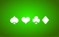 Vector Playing Card Suit Icon Symbol Royalty Free Stock Photo