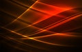 Vector polar lights concept background Royalty Free Stock Photo