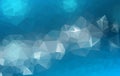 Vector Polygon Abstract modern Polygonal Geometric Triangle Background. Blue Geometric Triangle Background.