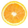 Vector Polygonal Orange Fruit Icon