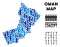 People Oman Map