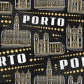 Vector Porto Seamless Pattern Royalty Free Stock Photo