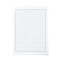 Vector portrait orientation engineering graph paper Royalty Free Stock Photo