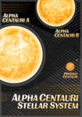 Vector Poster for Alpha Centauri