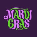 Vector poster for Mardi Gras Carnival