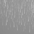 Vector pouring rain drops