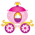 Vector Princess carriage. Vector Cinderella Carriage