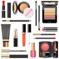 Vector Professional Makeup Cosmetics