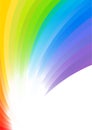 Vector rainbow background