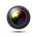 Vector rainbow camera lens