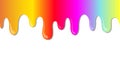 Vector rainbow stains