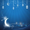 Vector ramadan mubarak holy month of muslim background