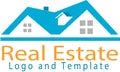Real Estate logo and template