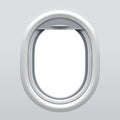 Vector Realistic Airplane Window Porthole.