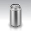 Vector Realistic Metal Can