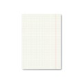 Vector realistic quadrille or graph paper sheet with margins Royalty Free Stock Photo