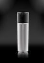 Vector realistic spray bottle with dispenser for cosmetic products,fixing spray,tonic,thermal water,hair products