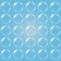 background with transparent soap water bubbles Royalty Free Stock Photo