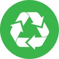 Vector recycle icon Royalty Free Stock Photo