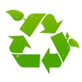 Vector recycle signs Royalty Free Stock Photo