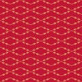 Vector red seamless pattern. Stylish texture. Endless floral simple background. Diagonal branches with berries