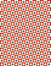 Vector Red White and Blue Star Background Royalty Free Stock Photo