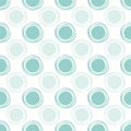 Vector regular abstract seamless pattern in bright colors. Hand drawn dots and scribble lines on white background. Royalty Free Stock Photo