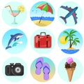 Vector relax icon set