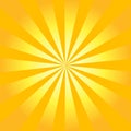 Vector retro sunburst Royalty Free Stock Photo