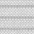 Vector Reverse Ridge Stitch Pattern Royalty Free Stock Photo
