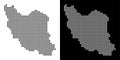 Pixel Iran Map