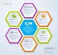 Vector rhombus template for infographic. Business concept. Eps 10.