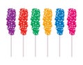 Vector rock candy set